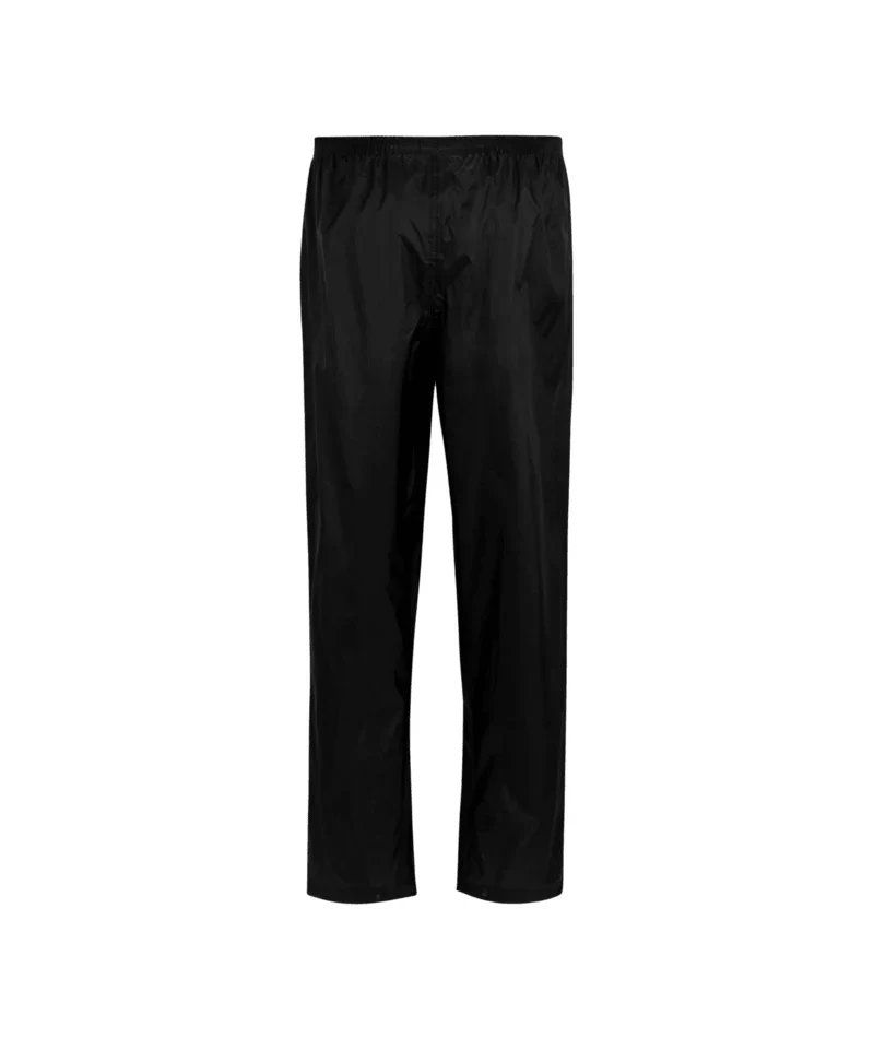 Regatta Men's Pack It Waterproof Overtrousers - Black