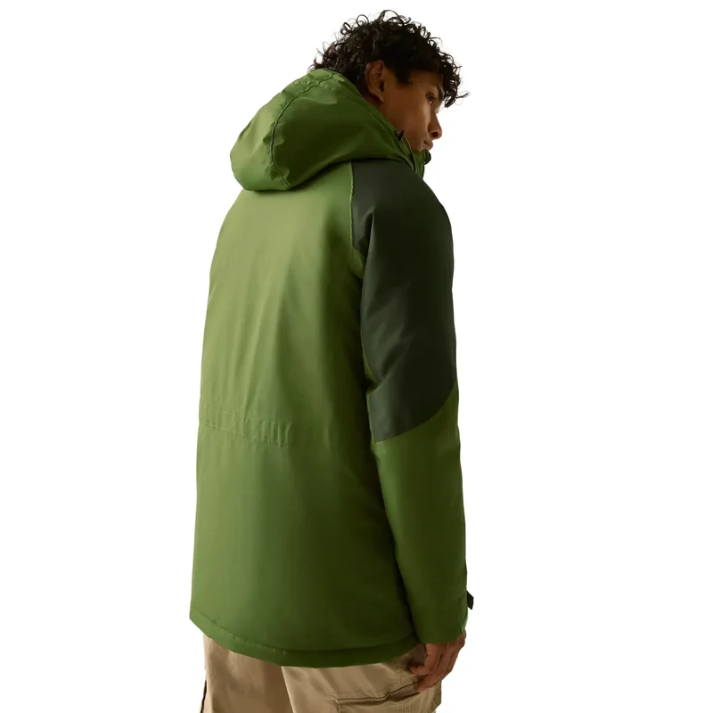 Regatta Men's Stanford Waterproof Insulated Jacket - Nephrite Green/Dark Khaki