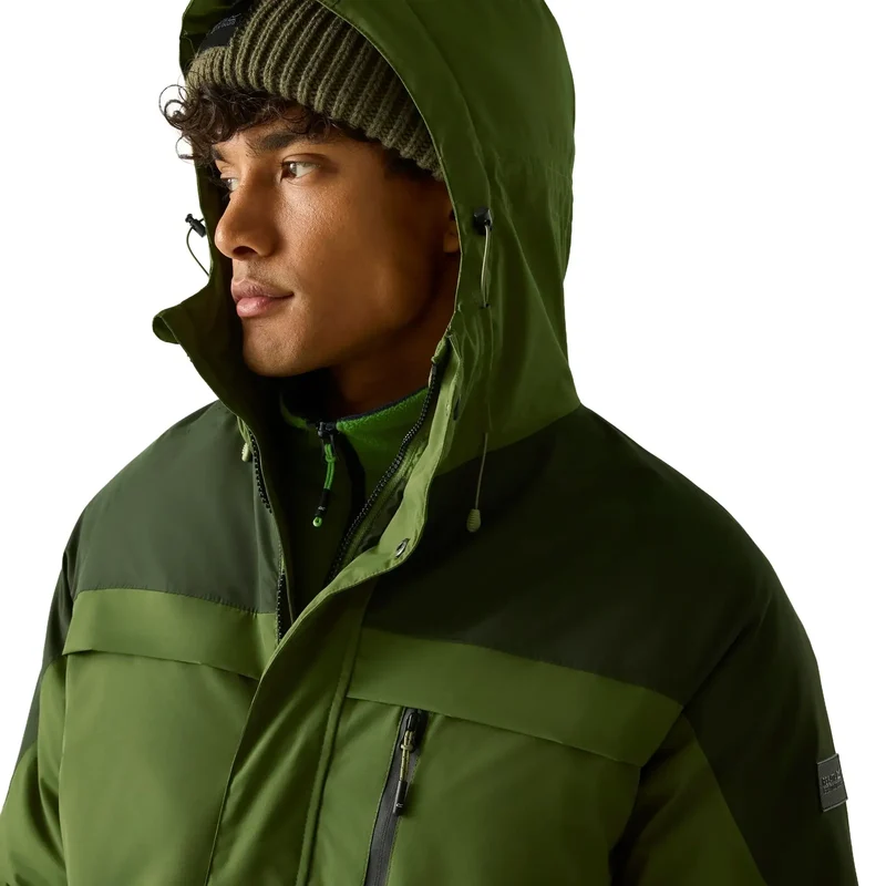 Regatta Men's Stanford Waterproof Insulated Jacket - Nephrite Green/Dark Khaki