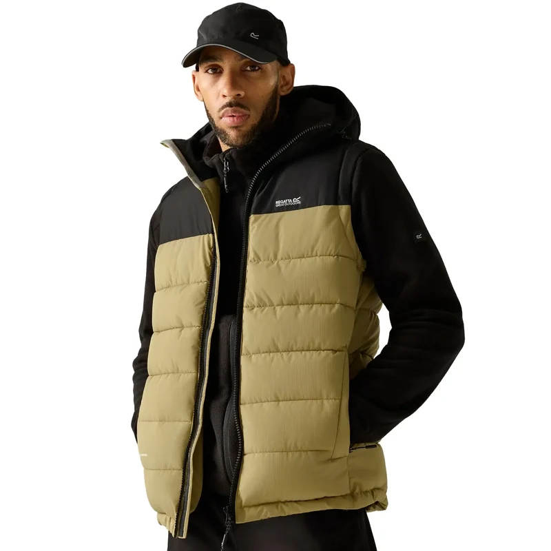 Regatta Men's Aldthorn Bodywarmer - Desert Beige/Black
