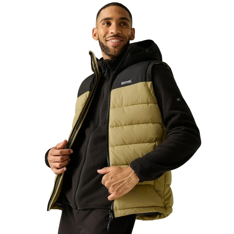 Regatta Men's Aldthorn Bodywarmer - Desert Beige/Black