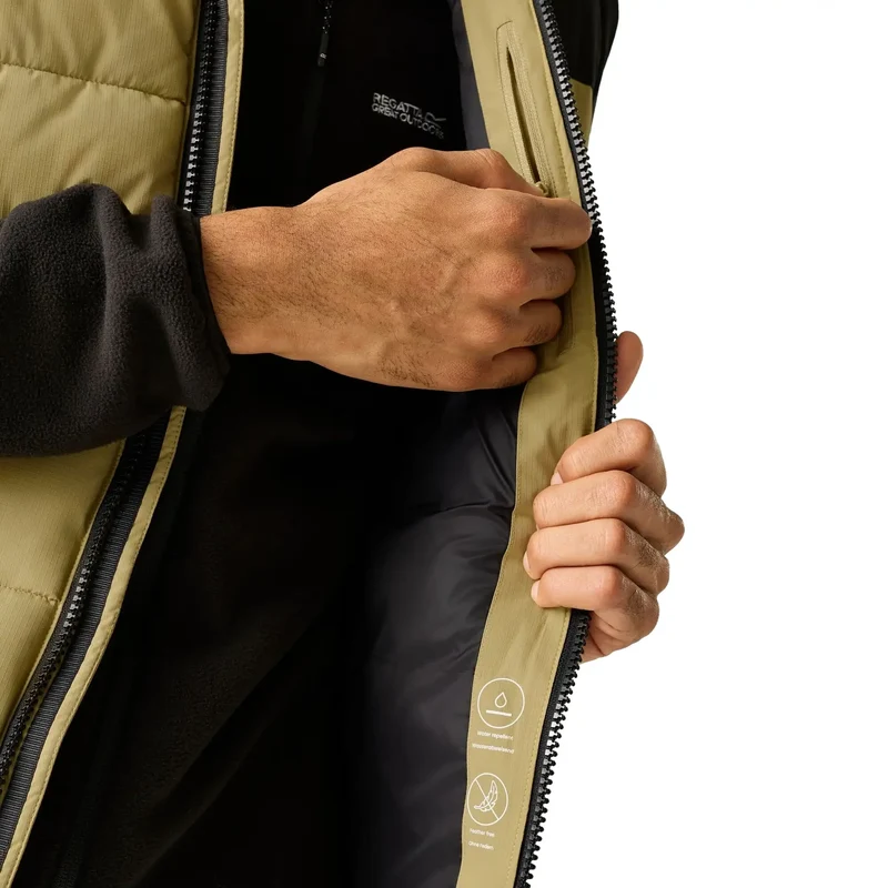 Regatta Men's Aldthorn Bodywarmer - Desert Beige/Black