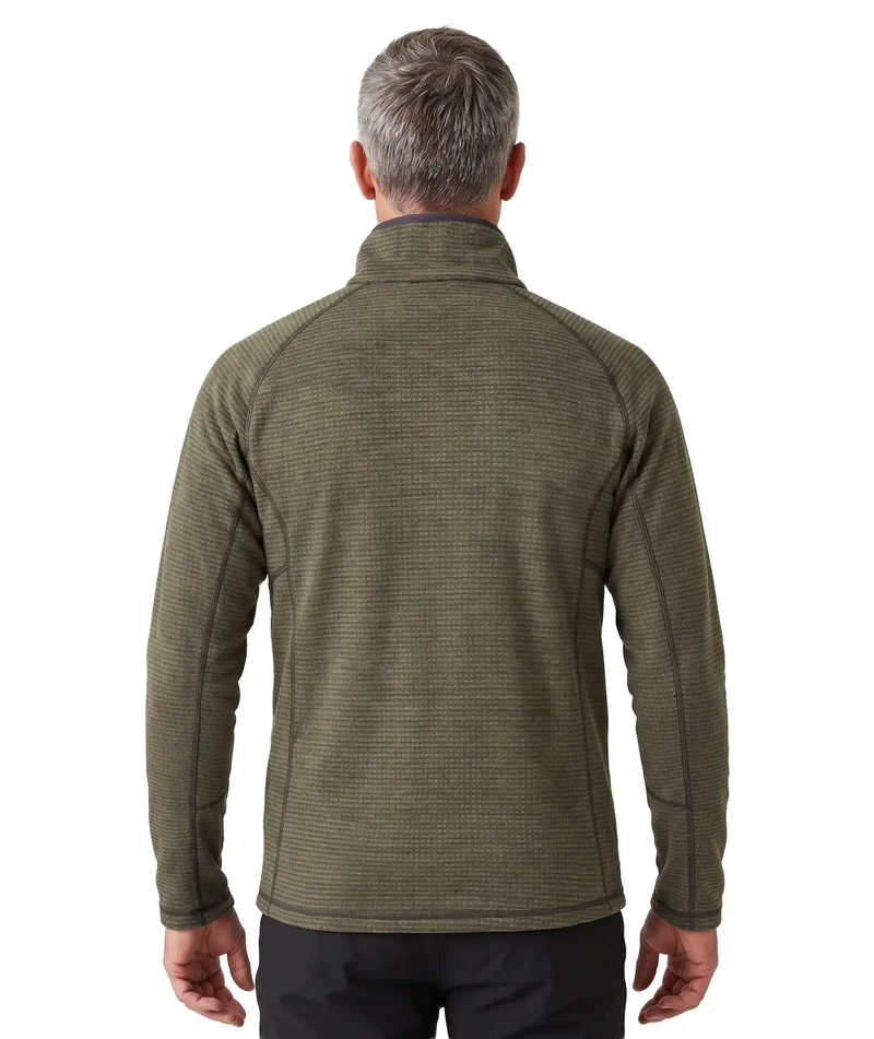 Regatta Men's Yonder II Half-Zip Midlayer Fleece - Dark Khaki
