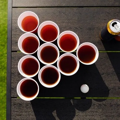 50x Bierpongbecher stabil