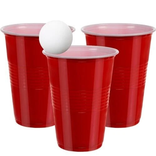 50x Bierpongbecher stabil