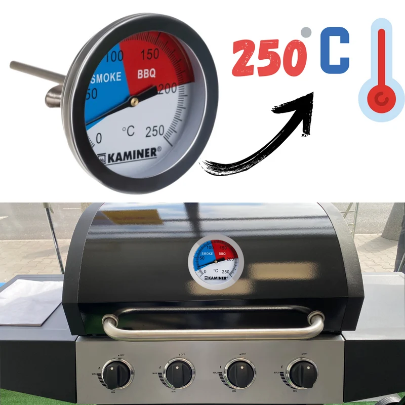 Grillthermometer analog
