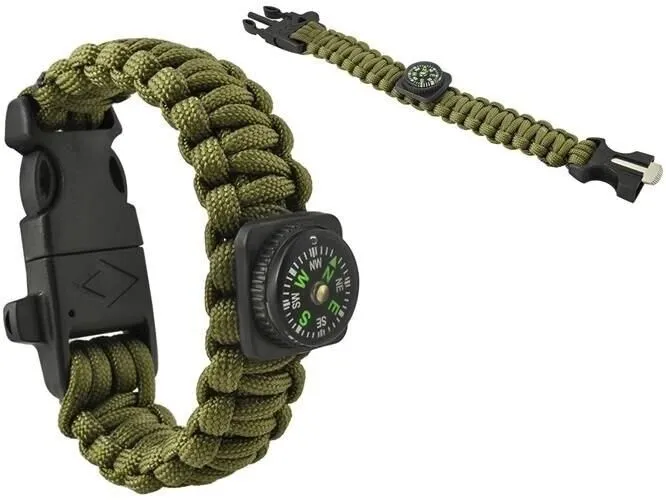 Outdoor Paracord Survival Armband