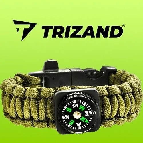 Outdoor Paracord Survival Armband