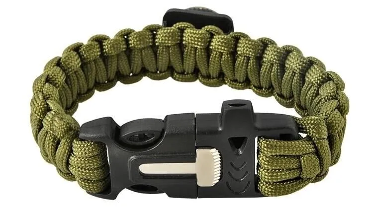 Outdoor Paracord Survival Armband