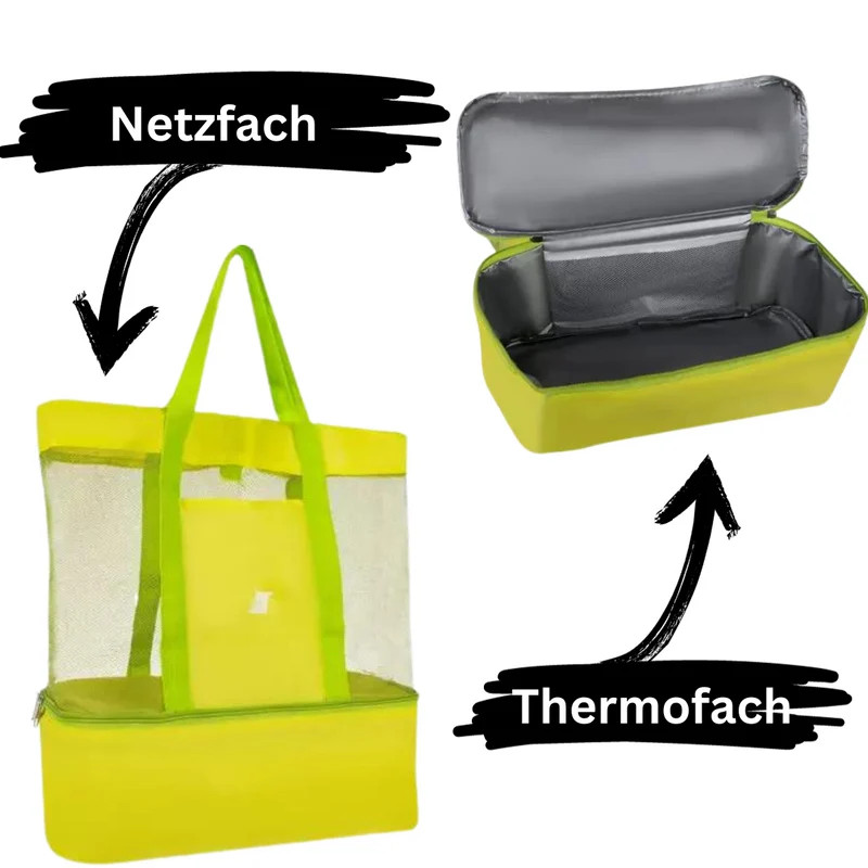 Strandtasche mit Kühlfach