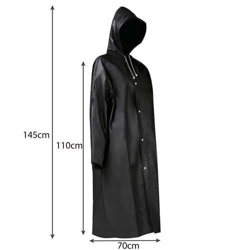 Poncho Regenmantel Unisex