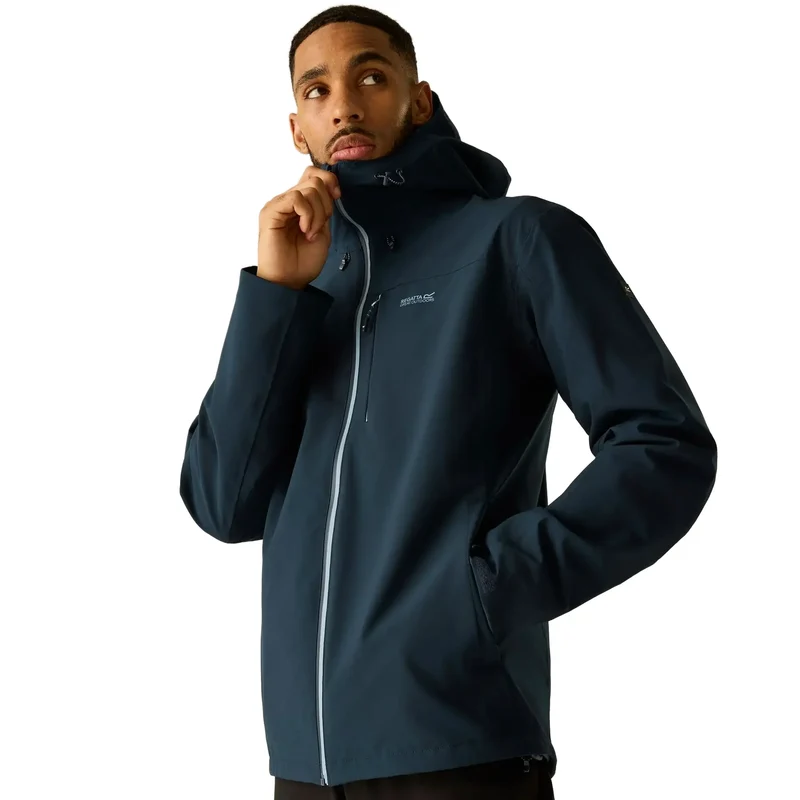 Regatta Men's Birchdale II Waterproof Jacket - Navy Dusky Blue