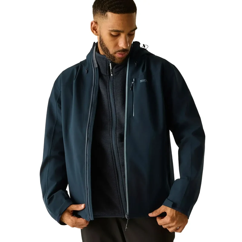 Regatta Men's Birchdale II Waterproof Jacket - Navy Dusky Blue