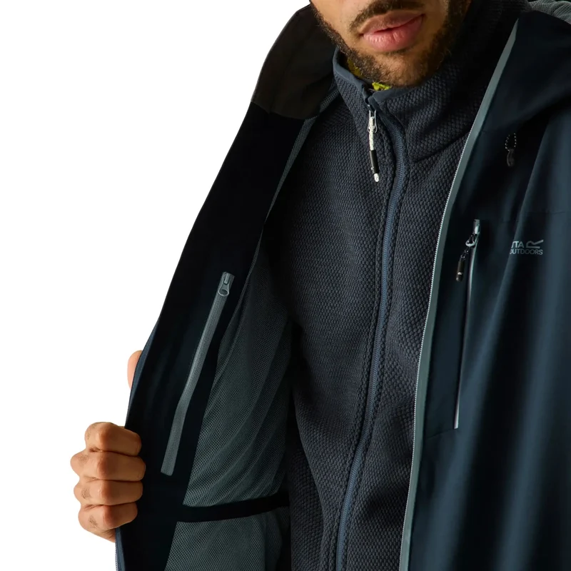 Regatta Men's Birchdale II Waterproof Jacket - Navy Dusky Blue