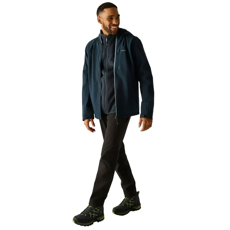 Regatta Men's Birchdale II Waterproof Jacket - Navy Dusky Blue