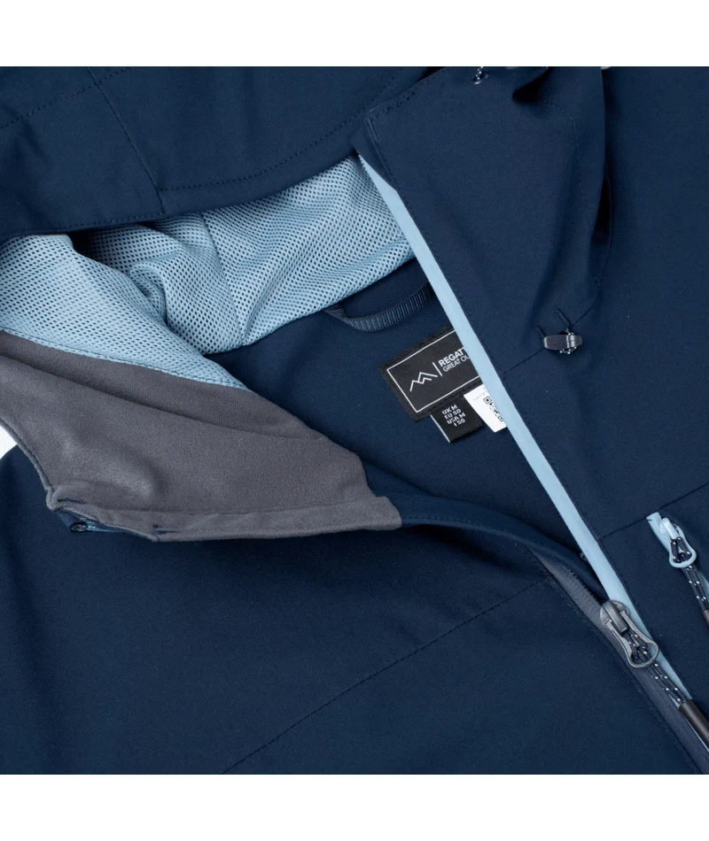 Regatta Men's Birchdale II Waterproof Jacket - Navy Dusky Blue