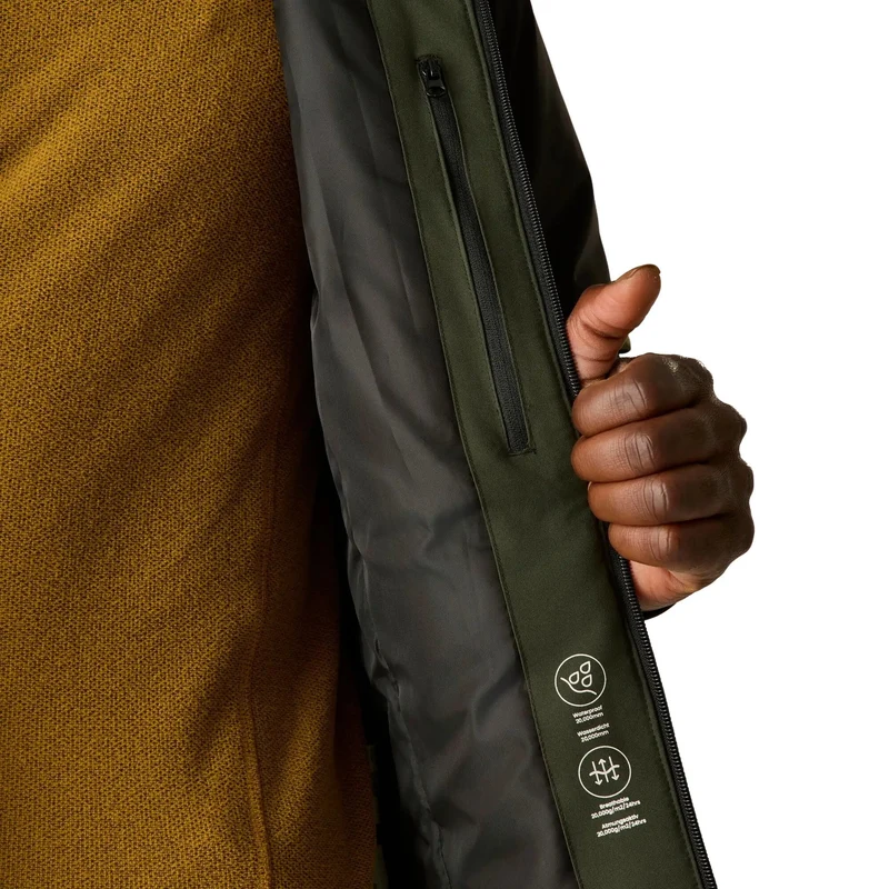Regatta Men's Highton Stretch Padded Jacket - Dark Khaki/Black
