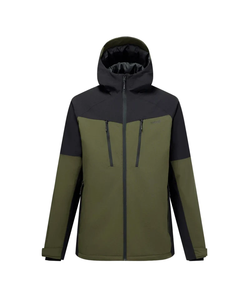 Regatta Men's Highton Stretch Padded Jacket - Dark Khaki/Black