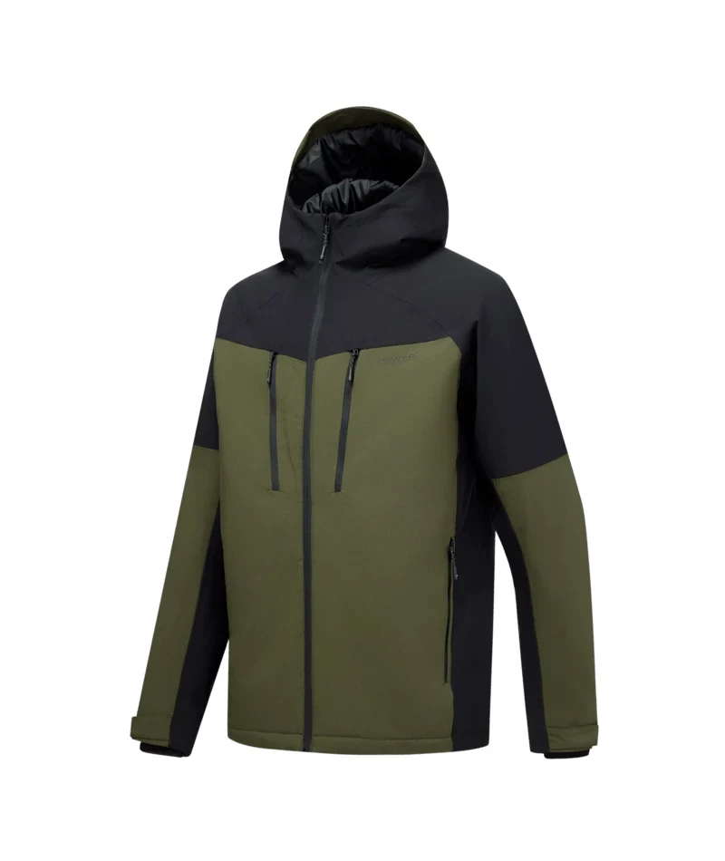 Regatta Men's Highton Stretch Padded Jacket - Dark Khaki/Black