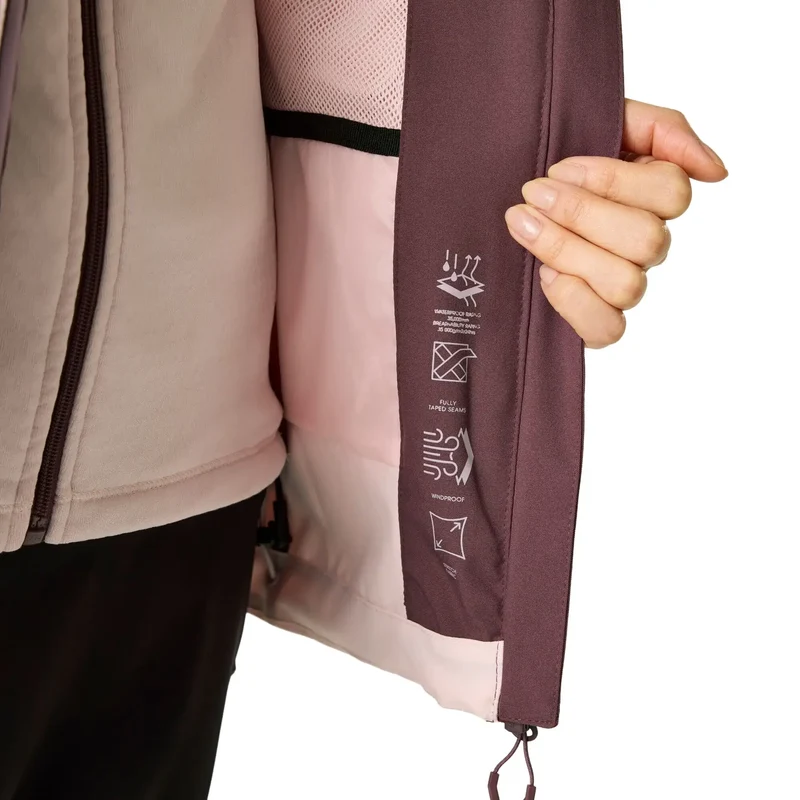 Dare 2b Women's Torrek III Jacket - Huckleberry/Pink Haze