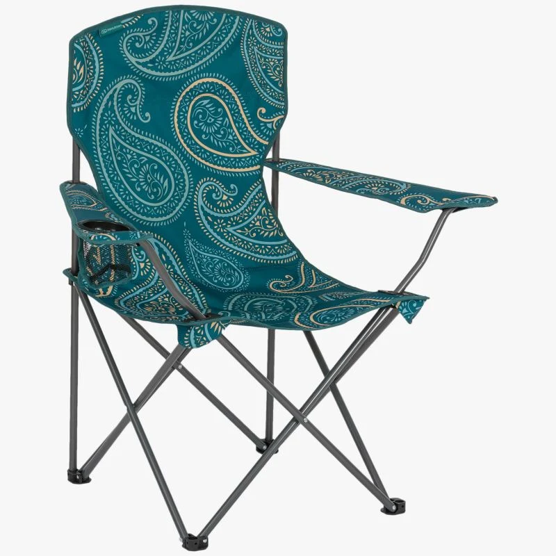 Stirling Camping Chair - Paisley Teal