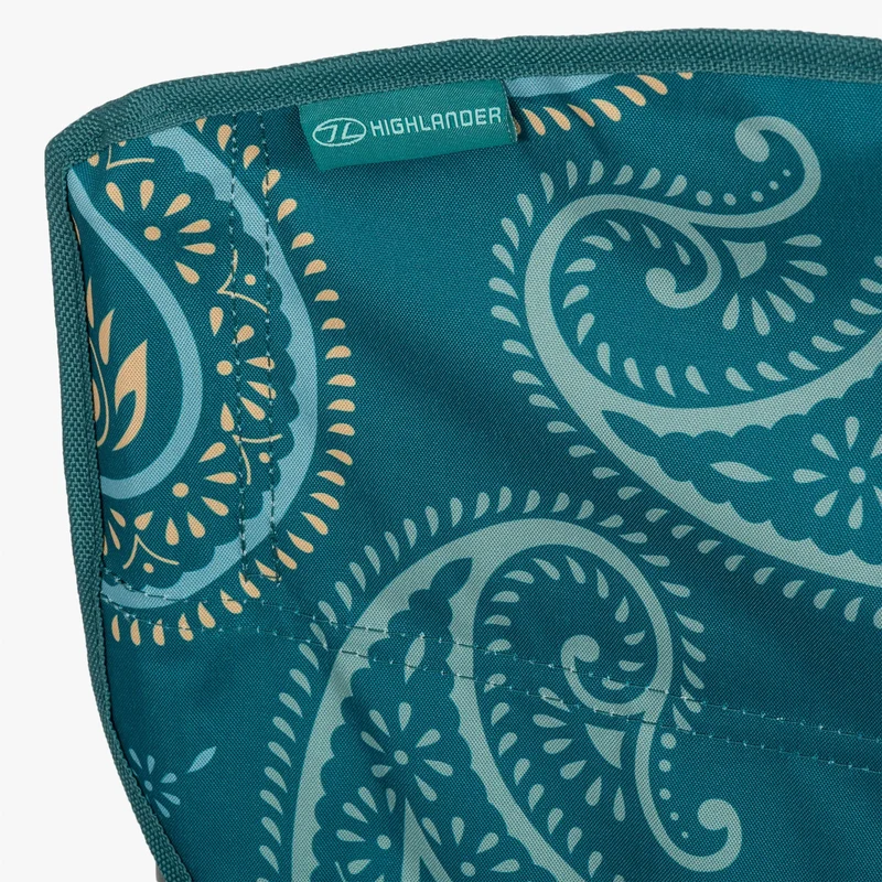 Stirling Camping Chair - Paisley Teal