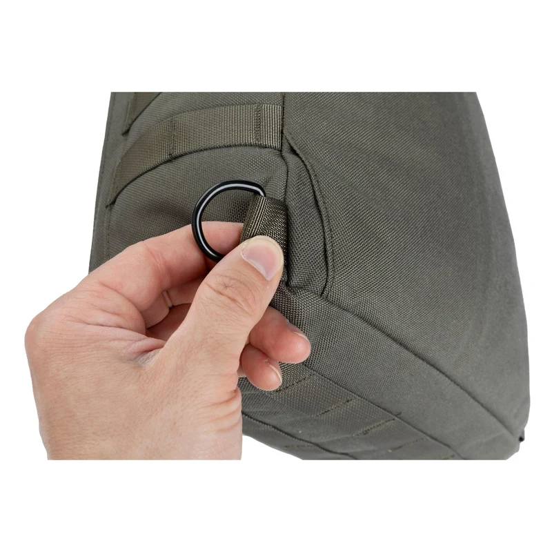 Varusteleka CP10 Mini-taistelureppu litteillä olkaviilekkeillä