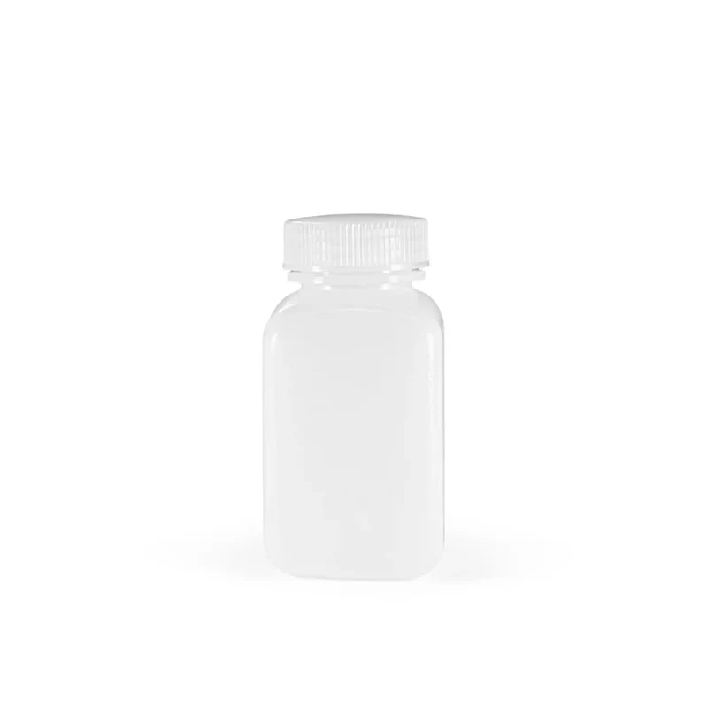 Weithalsflasche eckig