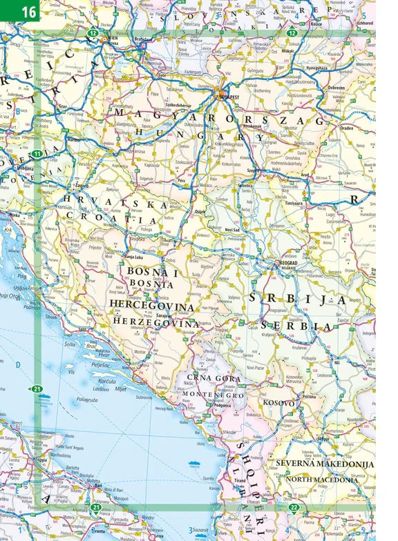 Philips 2027 Multiscale Europe Road Atlas
