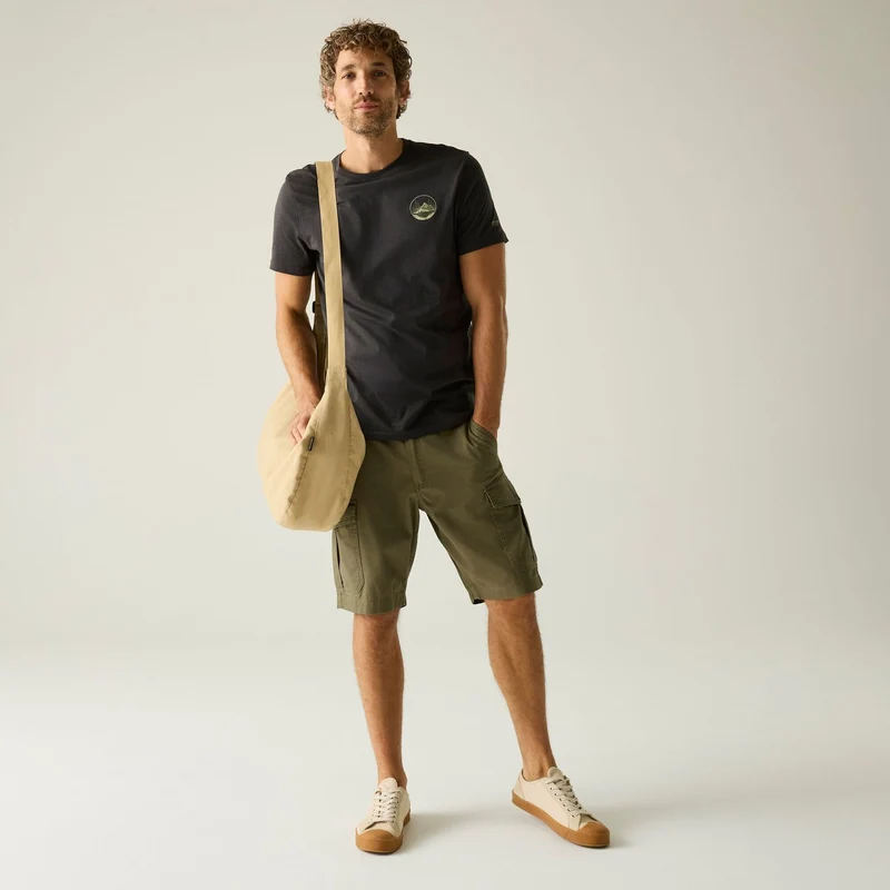 Regatta Men's Ruwan Casual Shorts - Fauna