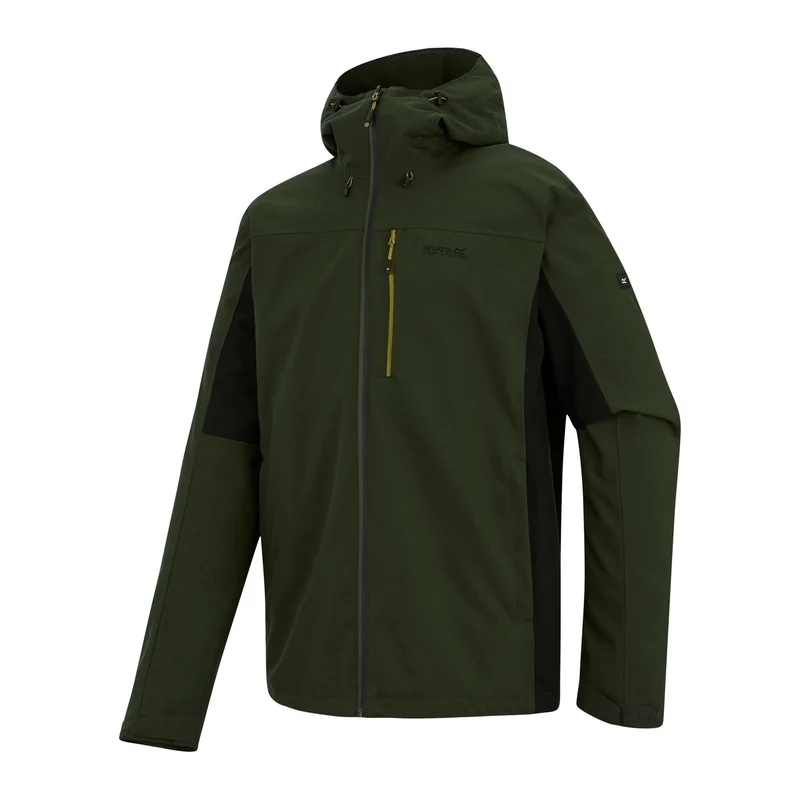 Regatta Men's Birchdale II Waterproof Jacket - Khaki Green Black