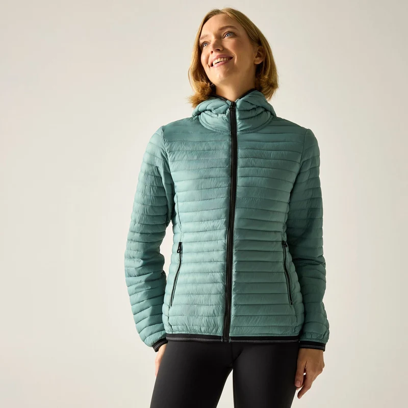 Regatta Women's Rigain Quilted Jacket - Ivy Moss Green