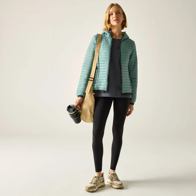Regatta Women's Rigain Quilted Jacket - Ivy Moss Green