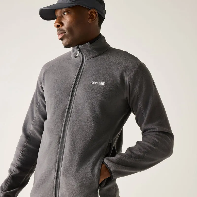 Regatta Men's Hadfield Full Zip Fleece - Grey