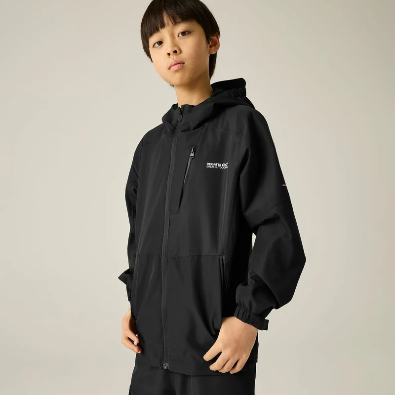 Regatta Kids' Calderdale III Waterproof Jacket - Black