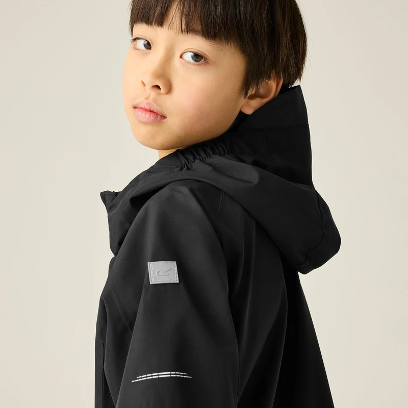 Regatta Kids' Calderdale III Waterproof Jacket - Black