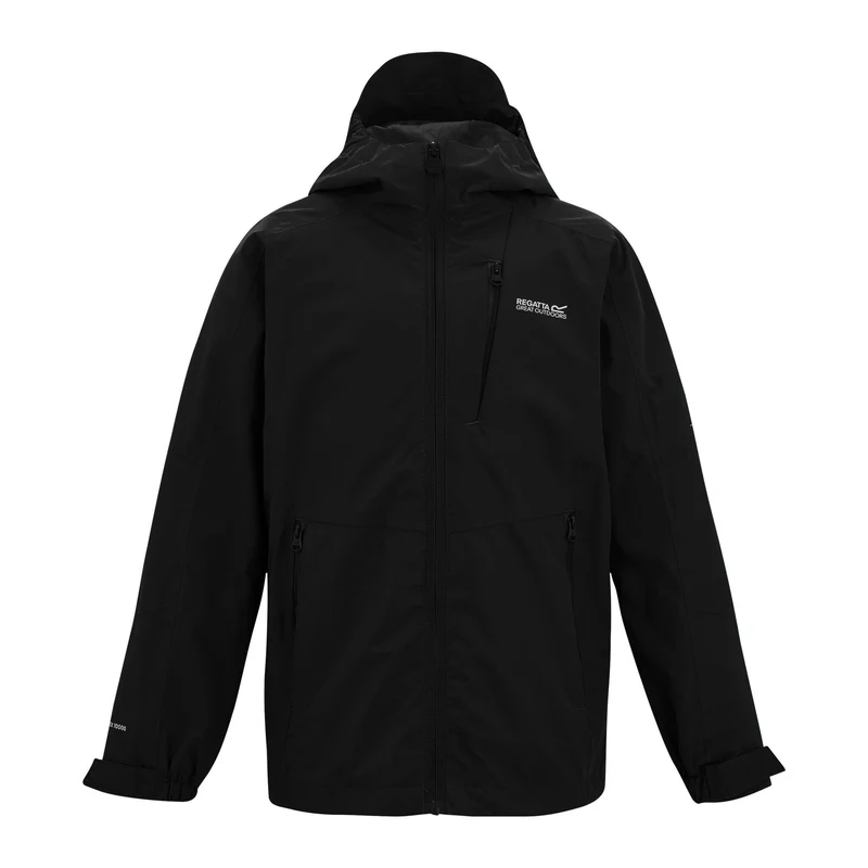 Regatta Kids' Calderdale III Waterproof Jacket - Black