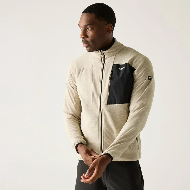 Regatta Men's Scaris Full Zip Fleece - Abbeystone Beige
