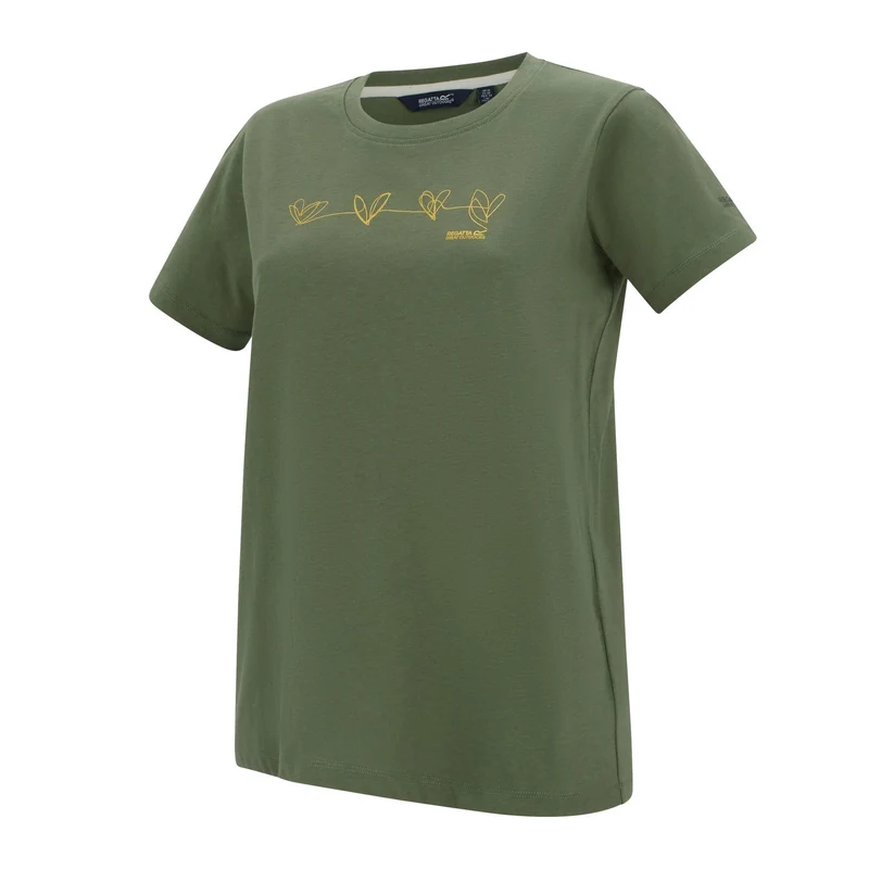Regatta Women's Filandra VX T-Shirt - Four Leaf Clover Foil Heart