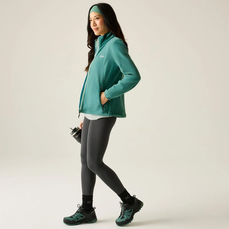 Regatta Women's Floreo IV Full Zip Fleece - Ivy Moss Green