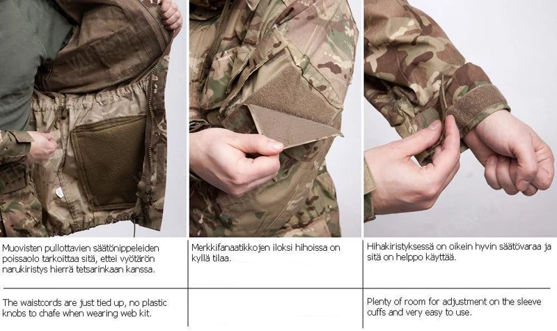 Brittiläinen PCS Windproof Smock, MTP
