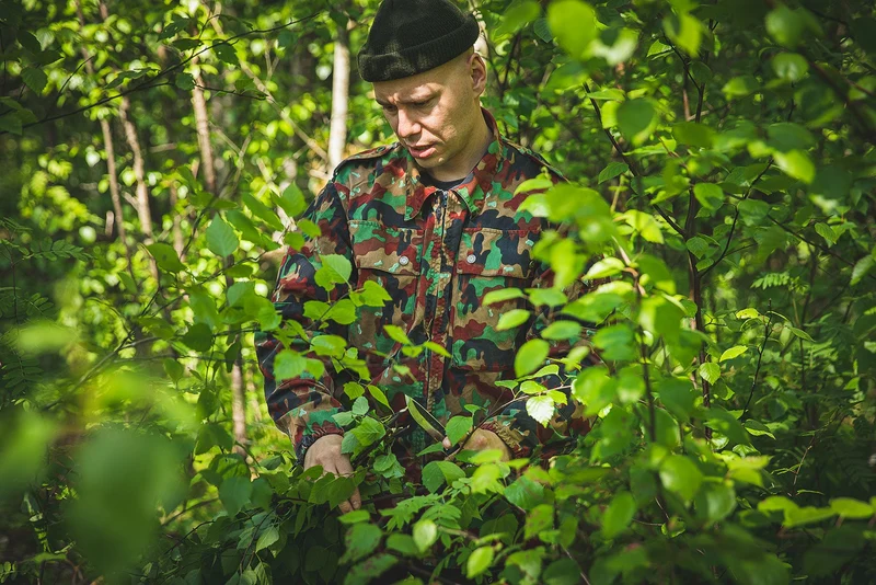 Sveitsiläinen M83 maastotakki, Alpenflage, ylijäämä