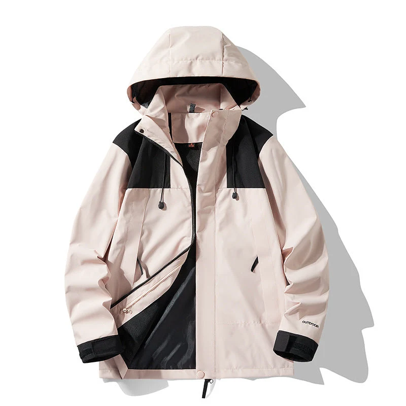 Unisex Wasserdichte Outdoor-Winterjacke – Warm & Winddicht für Abenteuer