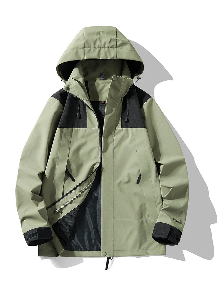 Unisex Wasserdichte Outdoor-Winterjacke – Warm & Winddicht für Abenteuer