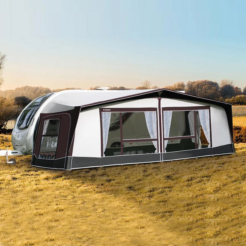 Bradcot Classic 60 Caravan Awning - Black Cherry