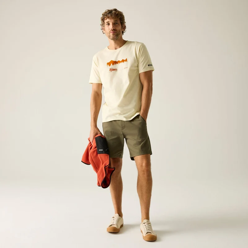 Regatta Men's Cline IX T-Shirt - White Stone