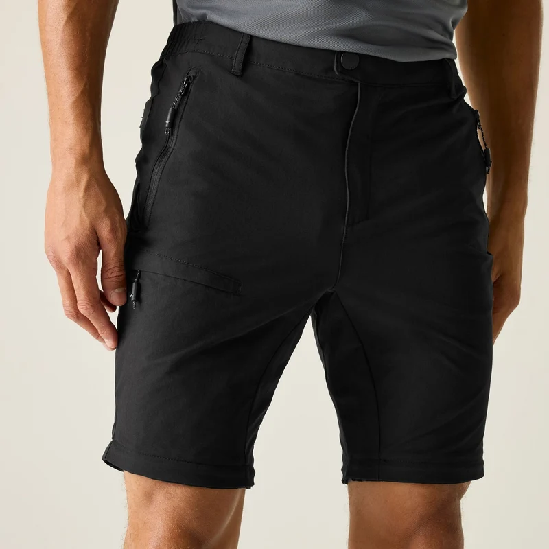 Regatta Men's Highton II Zip Off Walking Trousers - Black