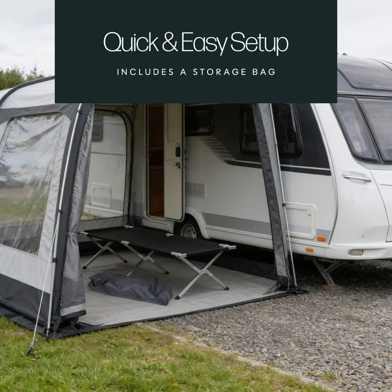 Aluminium Folding Camping Bed with Carry Bag