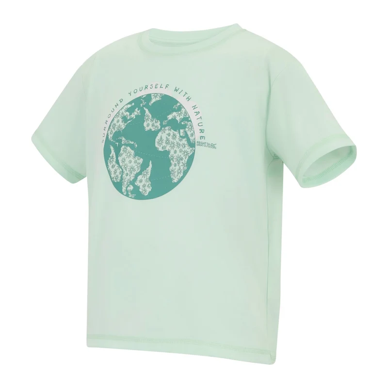Regatta Kids Aria Quick Dry T-Shirt - Ocean Mist