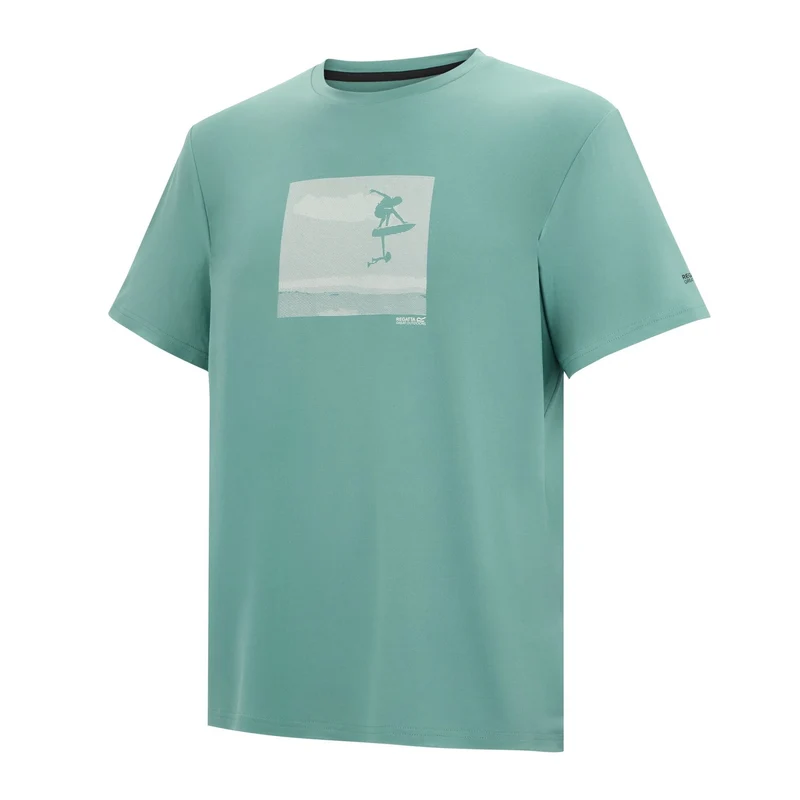 Regatta Mens Fingal Stretch T-Shirt - Arctic
